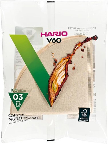 Filtro carta hario vcf 100m - filtro,