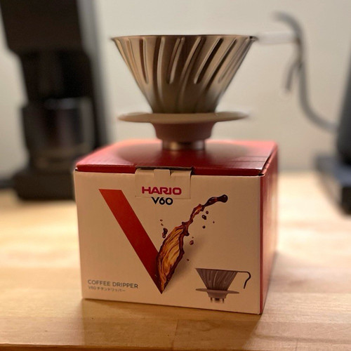 Dripper titanio hario - in,